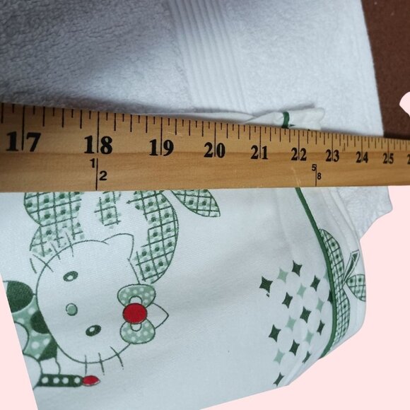 Hello Kitty Printed Pajama Set For Women Button-Up Top & Elastic Waist Pants Siz - Picture 7 of 15